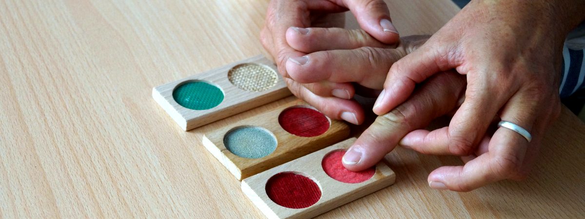 Sensibilitätstraining mit Tastmaterialien in Bonn